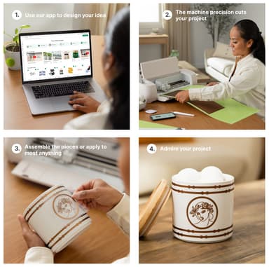 Cricut Maker 4 digitaalinen leikkuri Essentials pakkaus