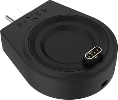 Fixed Garmin Watch langaton USB-C laturi (musta)