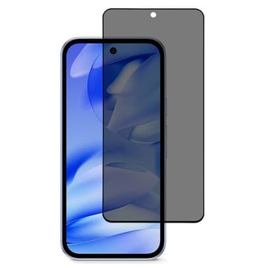 2-KPL SKALO Google Pixel 9a Yksityisyys näytönsuoja karkaistu lasi - Musta