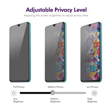 Samsung Galaxy A26 5G 2 kpl yksityisyyssuojalasi 28 asteen näkösuoja karkaistu lasi