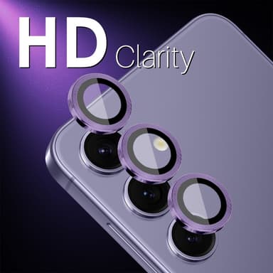 NORTHJO Samsung Galaxy S25+ Karkaistu Lasi Kameran Linssinsuoja
