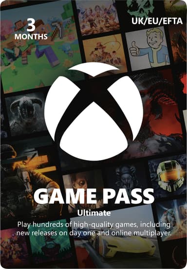 Xbox Game Pass Ultimate 3 Kuukauden Tilaus