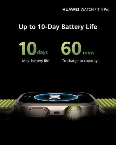 Huawei Watch Fit 4 Pro älykello (vihreä)