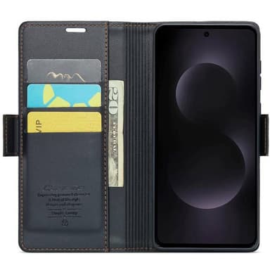 CaseMe puhelimenkotelo 023 Samsung Galaxy S25 Edge - Musta