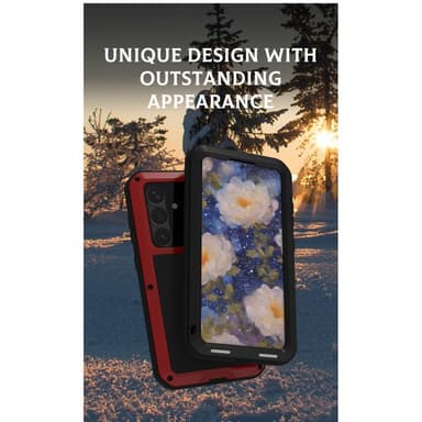 Samsung Galaxy S25 Case Armor suojakotelo Kuori + karkaistu lasi