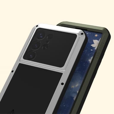 Samsung Galaxy S25 Ultra Case Armor suojakotelo Kuori + karkaistu lasi