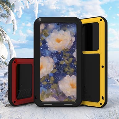 Samsung Galaxy S25 Case Armor suojakotelo Kuori + karkaistu lasi