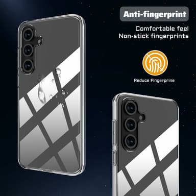 Samsung Galaxy A26 5G kirkas TPU naarmuuntumaton puhelinkotelo + näytönsuoja