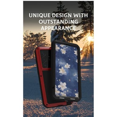 Samsung Galaxy S25 Ultra Case Armor suojakotelo Kuori + karkaistu lasi