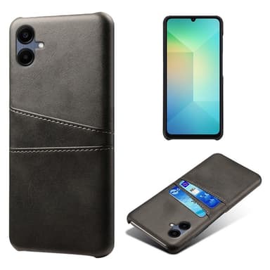 Samsung Galaxy A06 KSQ Pu-nahkapäällysteinen kuori kova kotelo