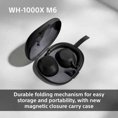 Sony WH-1000XM6 langattomat around-ear kuulokkeet (keskiyön sininen)